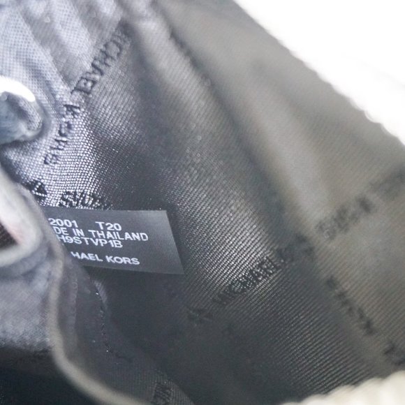 Michael Kors JST S Coin Pouch ID Wallet MK Black - Picture 6 of 8